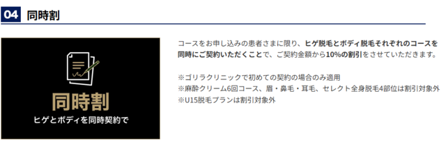 ゴリラクリニック‗同時割