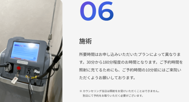 レジーナ‗診察の流れ6