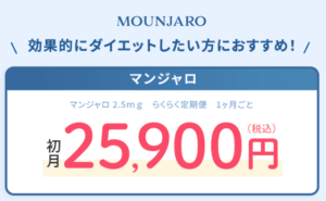 dmmオンラインクリニック マンジャロ LP