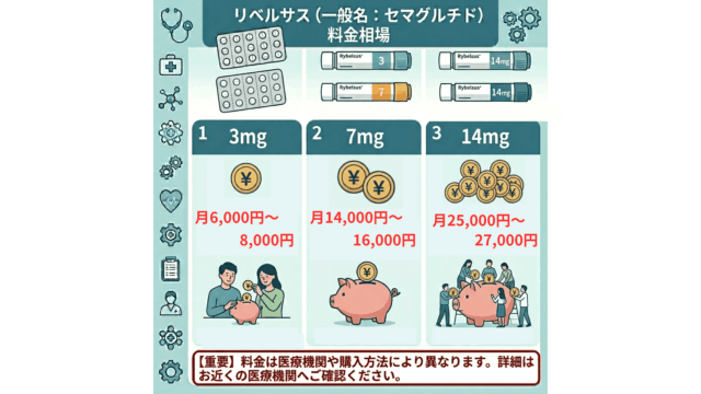 リベルサス 用量別 料金相場