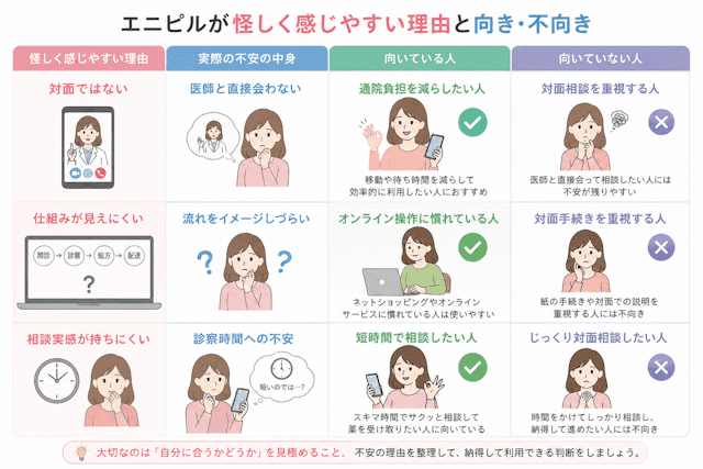 エニピル　怪しい