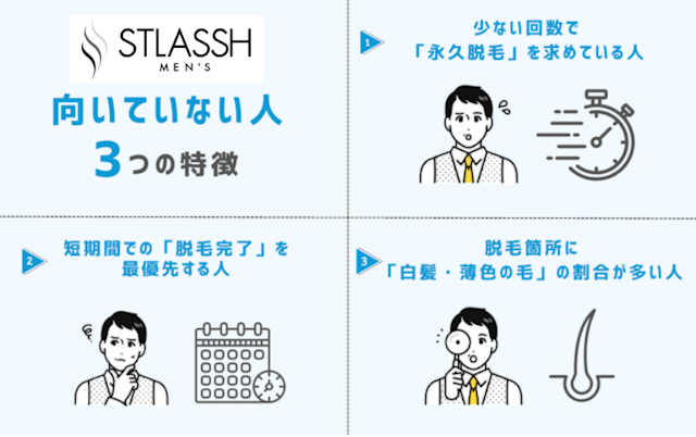 ストラッシュメンズ　向いていない人