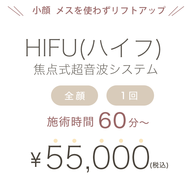 HIFU-焦点式(ハイフ)超音波システム-